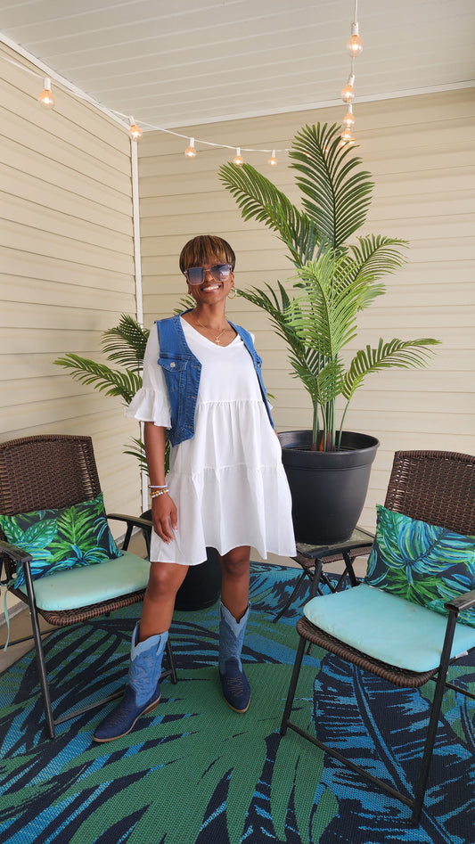 White Sand Sundress