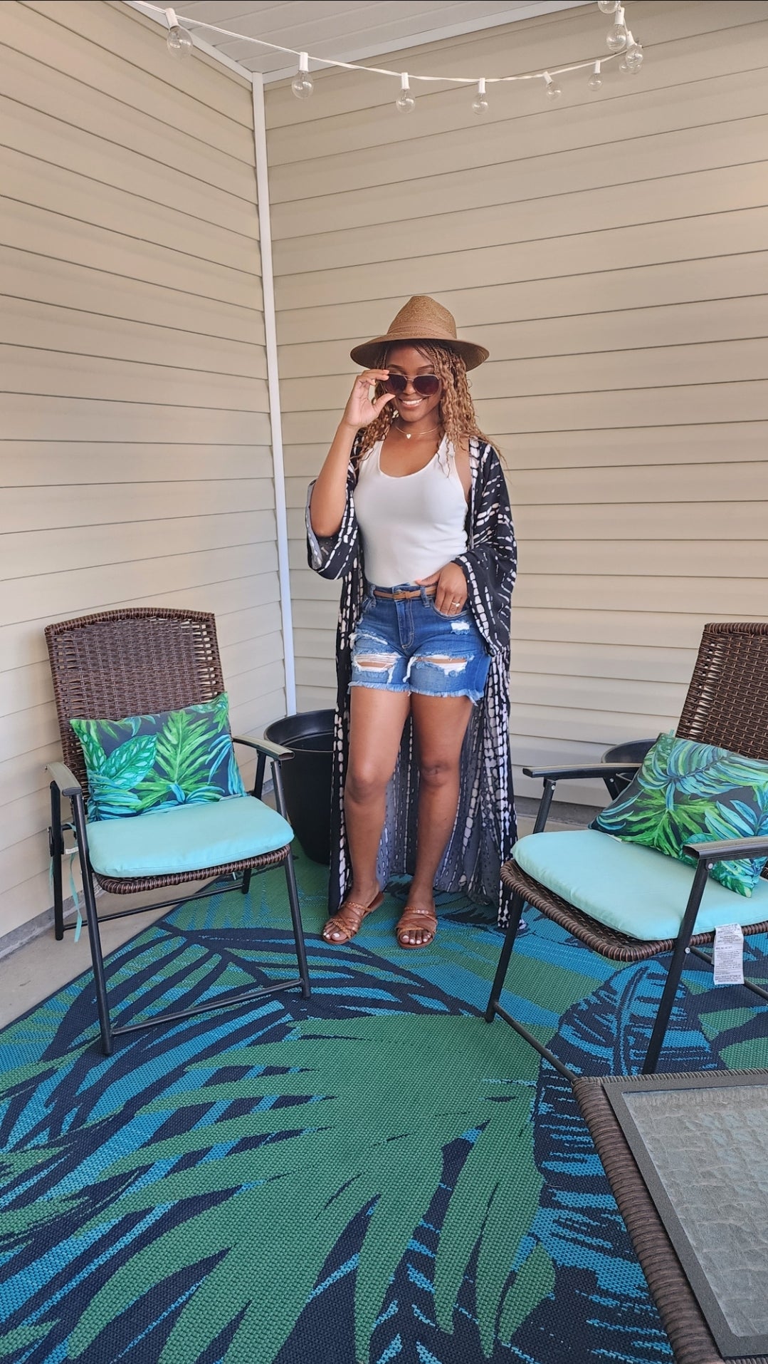 Summer Kimono (Black)