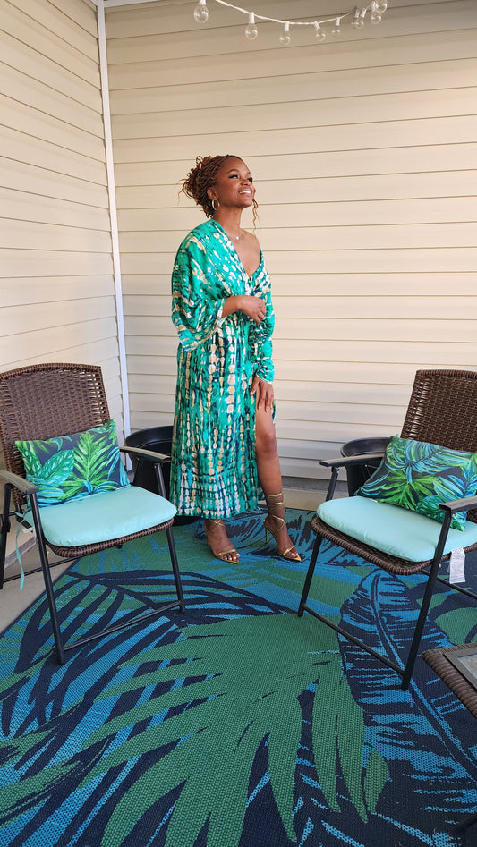 Summer Kimono (Sea Green)