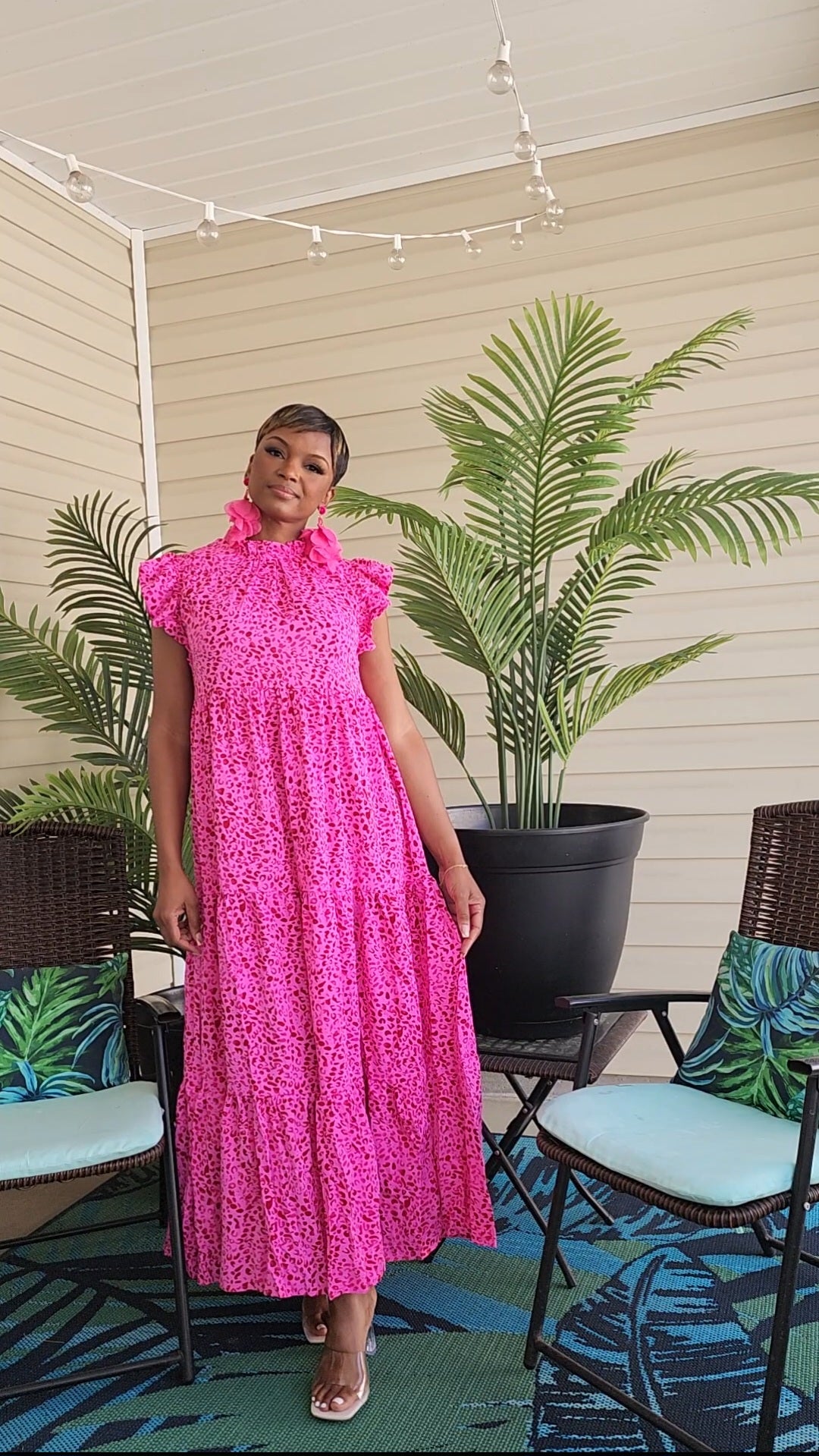 Pink Leopard Dress – Beauty by Bee, LLC