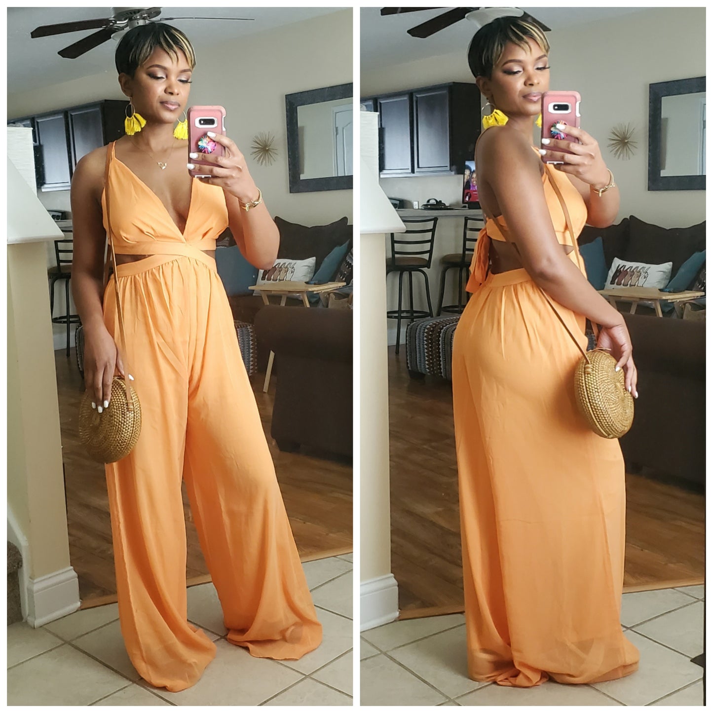 It's Peachy Jumpsuit